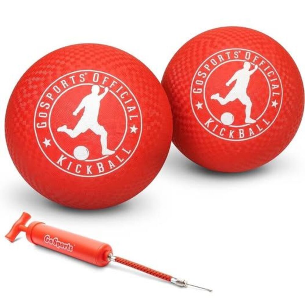 Official Kickball with Pump (2 Pack), 10 Inch - New in Box!